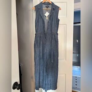 Level 99 Light Blue Denim-ish Jumpsuit